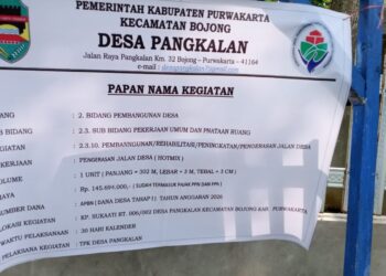 Diduga Kurang Maksimal, Hasil Pengaspalan Jalan Desa Pangkalan Disorot Awak Media