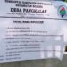 Diduga Kurang Maksimal, Hasil Pengaspalan Jalan Desa Pangkalan Disorot Awak Media