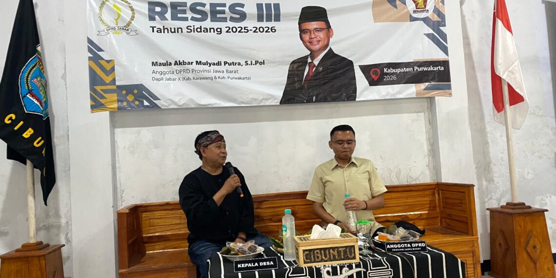 Kades Cibuntu Ihwanudin Sambut Reses DPRD Jabar Maula Akbar Mulyadi, Warga Antusias Sampaikan Aspirasi