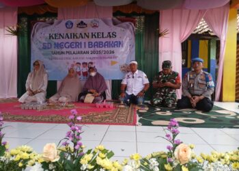 Kenaikan Kelas SD Negeri 1 Babakan Berlangsung Meriah, Dihadiri Kepala Desa, Babinsa dan Bhabinkamtibmas